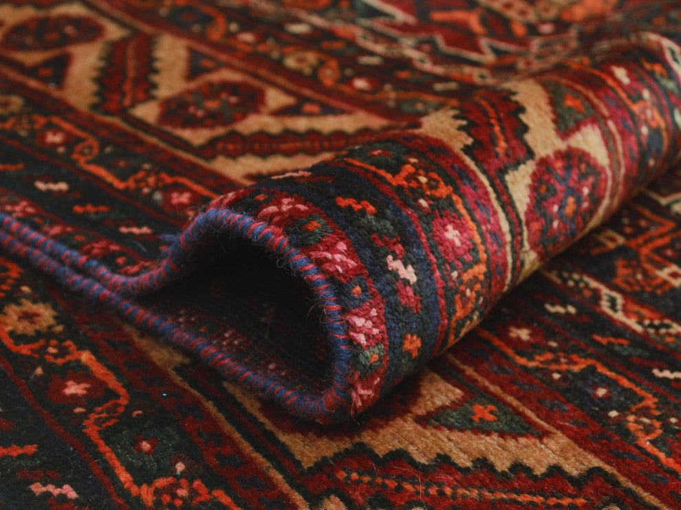 Semi-Antique Endry Red Rug