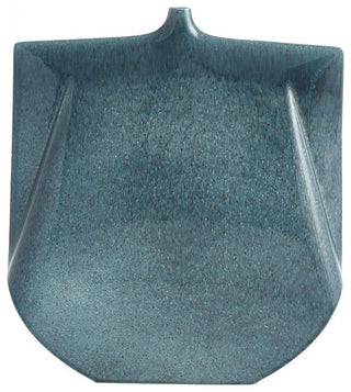 Kimono Wide Teal Vase