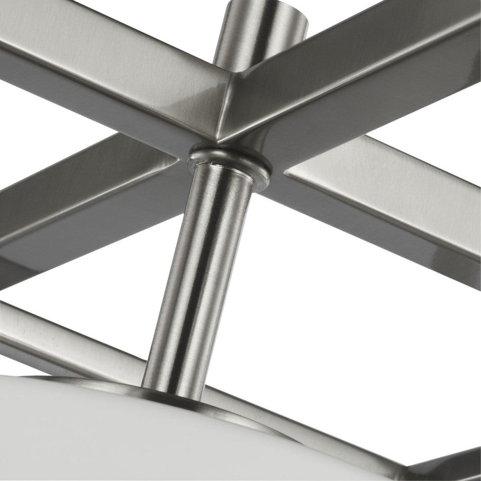 Chadwick Collection 1-Light Brushed Nickel Mini-Pendant