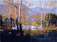 Elmer Wachtel Spring Landscape, 21"x28" Wall Decal Print