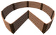 Classic Sienna 'Circle Quay' - 9' X 9' X 22" Key Raised Garden Bed - 1" Profile