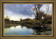 Emilio Sanchez-Perrier Il Campo de Marte Framed Premium Canvas Print, 16"x24"