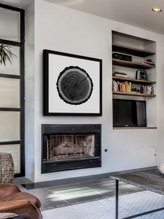 "Log" Framed Painting Print