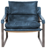 Morgan Accent Chair, Blue