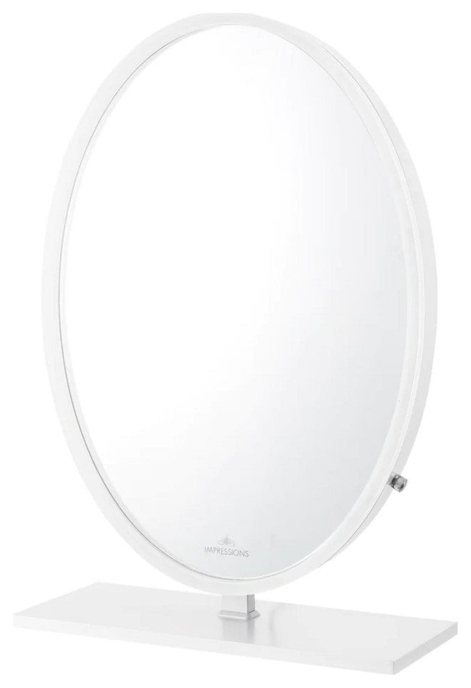 Heiress Pro Vanity Mirror with Lights, White