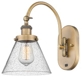 Cone Sconce, Brushed Brass, Seedy, Seedy