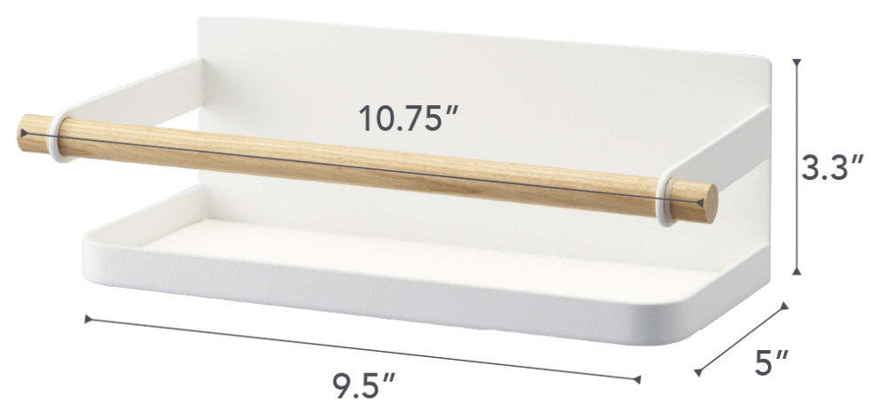 Tosca Magnetic Spice Rack, White