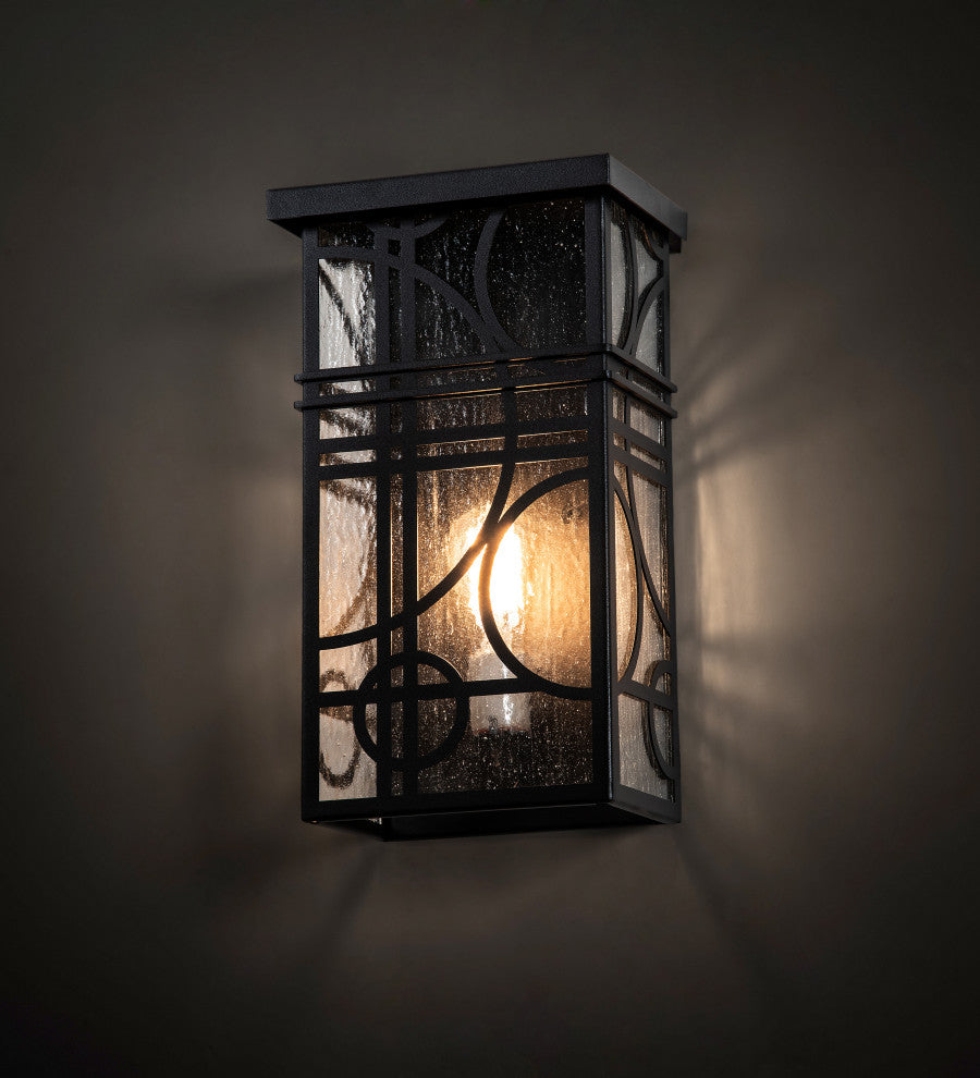 9 Wide Revival Deco Wall Sconce