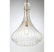 Bristo 1-Light Warm Brass Pendant