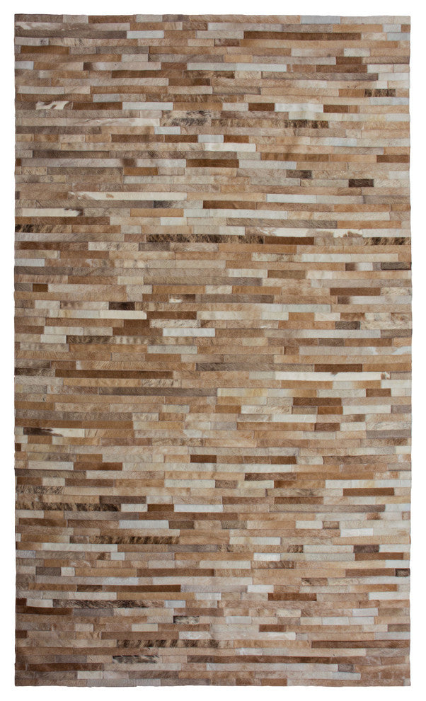 Cowhide Patchwork Rug, Miotaur, Morph, 9'x12'