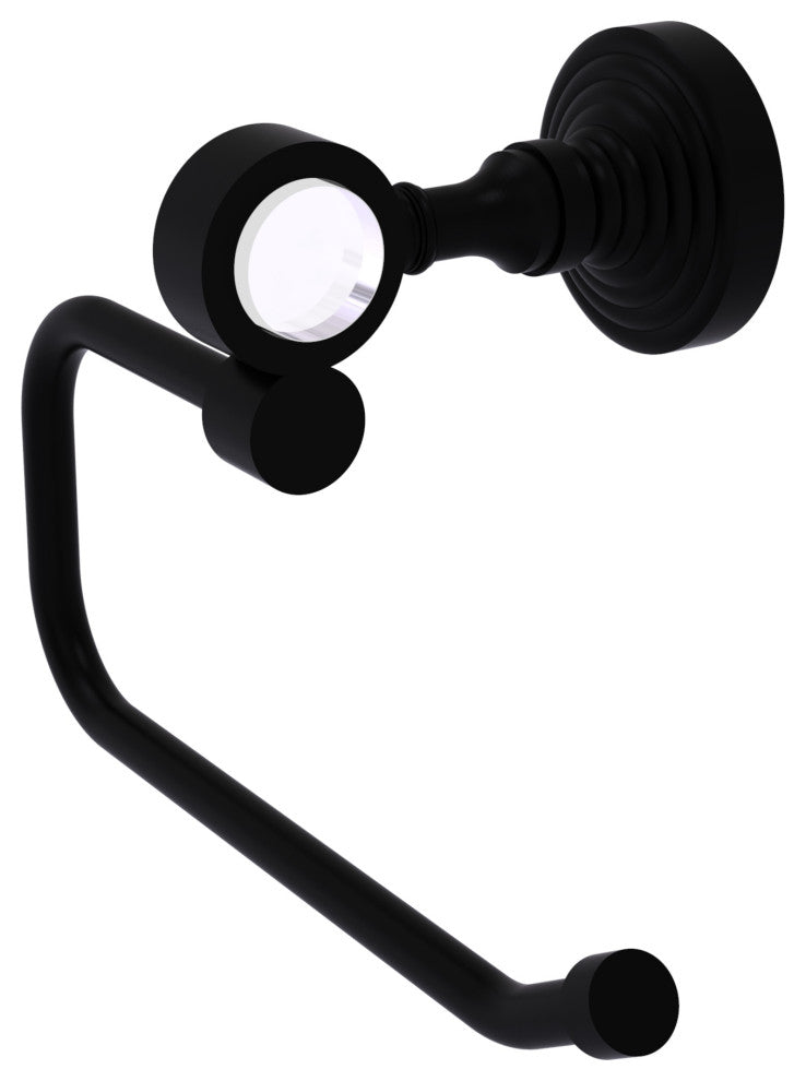 Pacific Grove European Style Toilet Tissue Holder, Matte Black