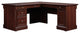 Sauder Palladia Engineered Wood L-Shape Desk in Select Cherry Finish