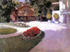 Gustave Caillebotte Garden at Yerres, 21"x28" Wall Decal Print
