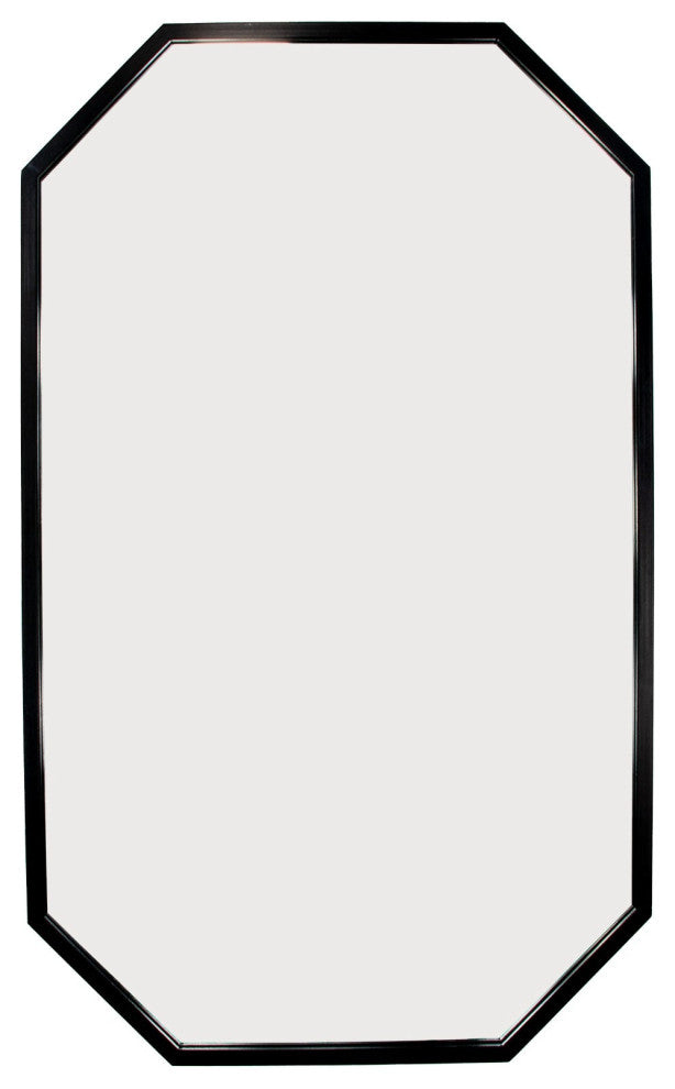 Somo Black Frame Mirror