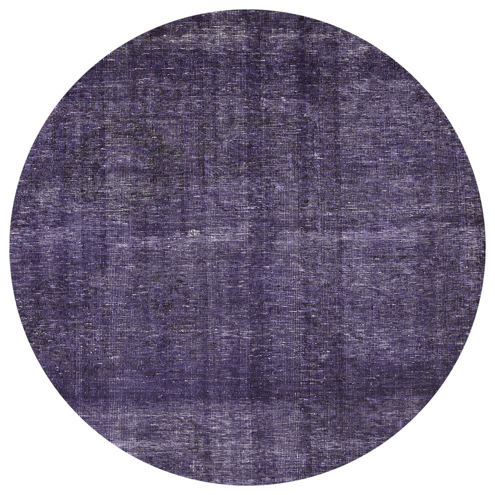 Ahgly Company Indoor Round Mid-Century Modern Area Rugs, 3' Round