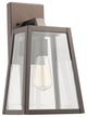 Chloe Lighting Transitional 1 Light Rubbed Bronze Outdoor Wall Sconce 14"