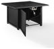 Dante Metal Fire Table Black