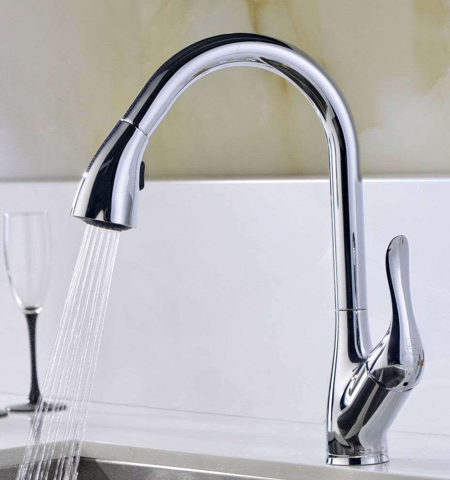 Elysian Farmhouse 36" Double Bowl Sink, Accent Faucet, Polished Chrome