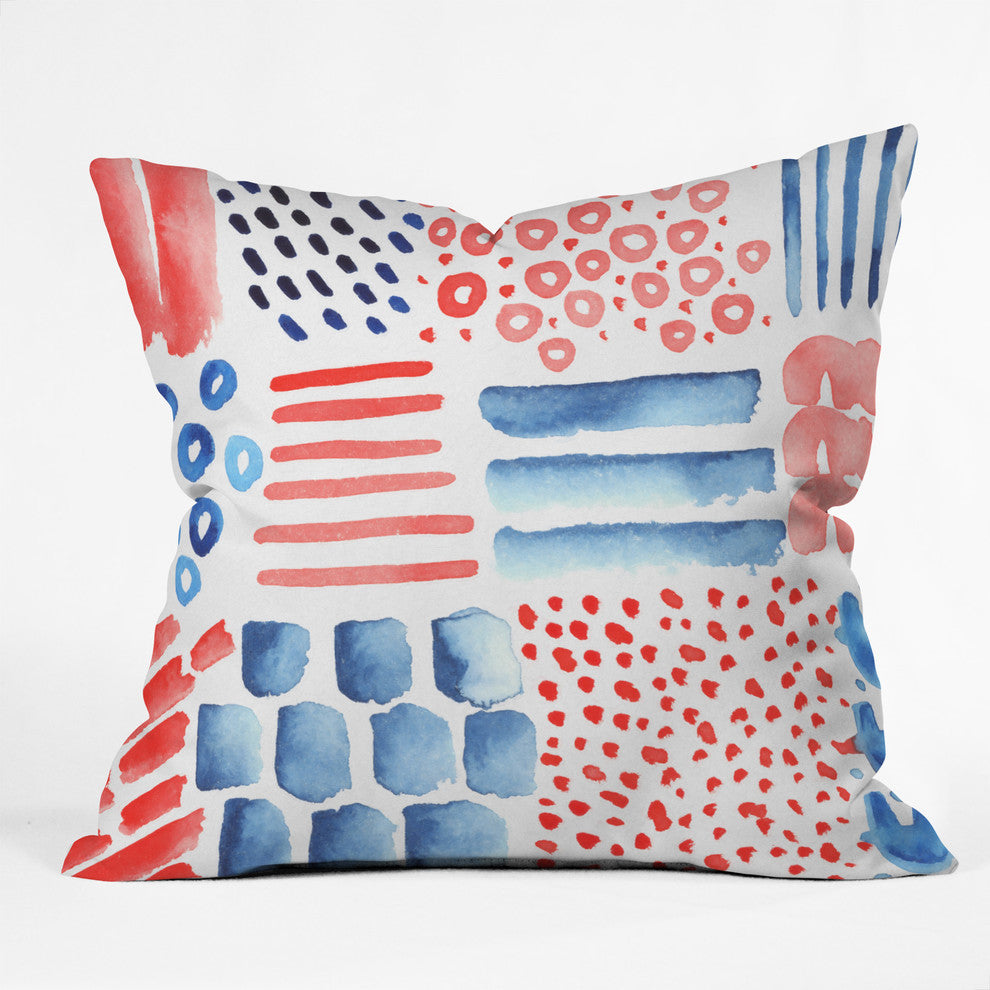 Deny Designs Kerri Satava Sand And Shore Outdoor Throw Pillow