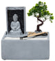 Buddha Bonsai Garden Tabletop Fountain with LED Light