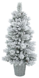 5' X 30" Potted Flocked Ashton Pine 362T