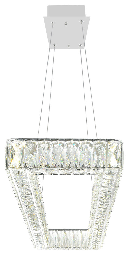 Felicity LED Chandelier With Chrome Finish