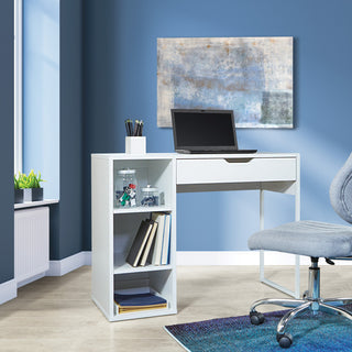 Ravel 40"W Desk, White Finish