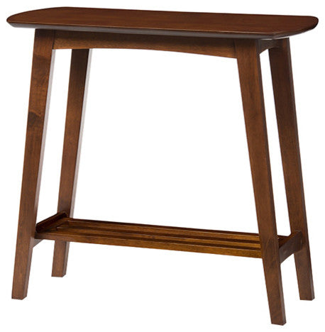Sacramento Dark Walnut Console Table