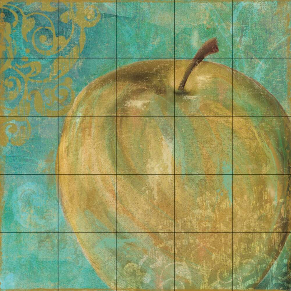 Tile Mural Kitchen Backsplash Fruit Palette II-CB by Color Bakery