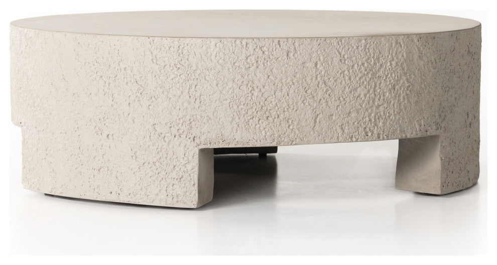 Kember Outdoor Coffee Table-Blanc White