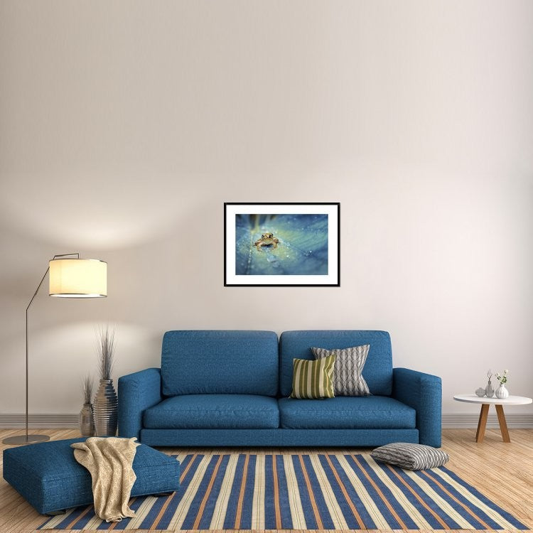 "Crystal Guard" Framed Digital Print by Robby Fakhriannur, 38"x28"