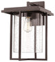 Adair 1-Light 11" Powder Coat Bronze Outdoor Fixture