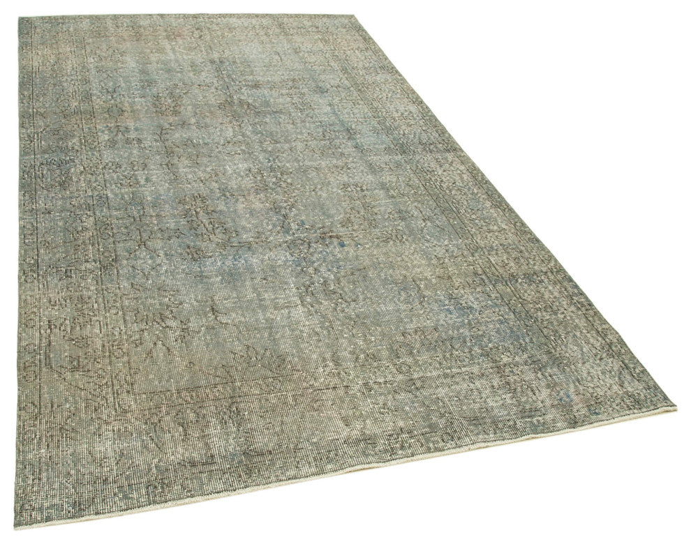 Rug N Carpet - Handmade Oriental 5' 1" x 8' 8" Faded Overdyed Area Rug