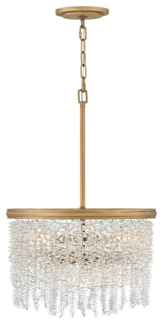 Rubina LED Convertible Semi-Flush Mount, Burnished Gold