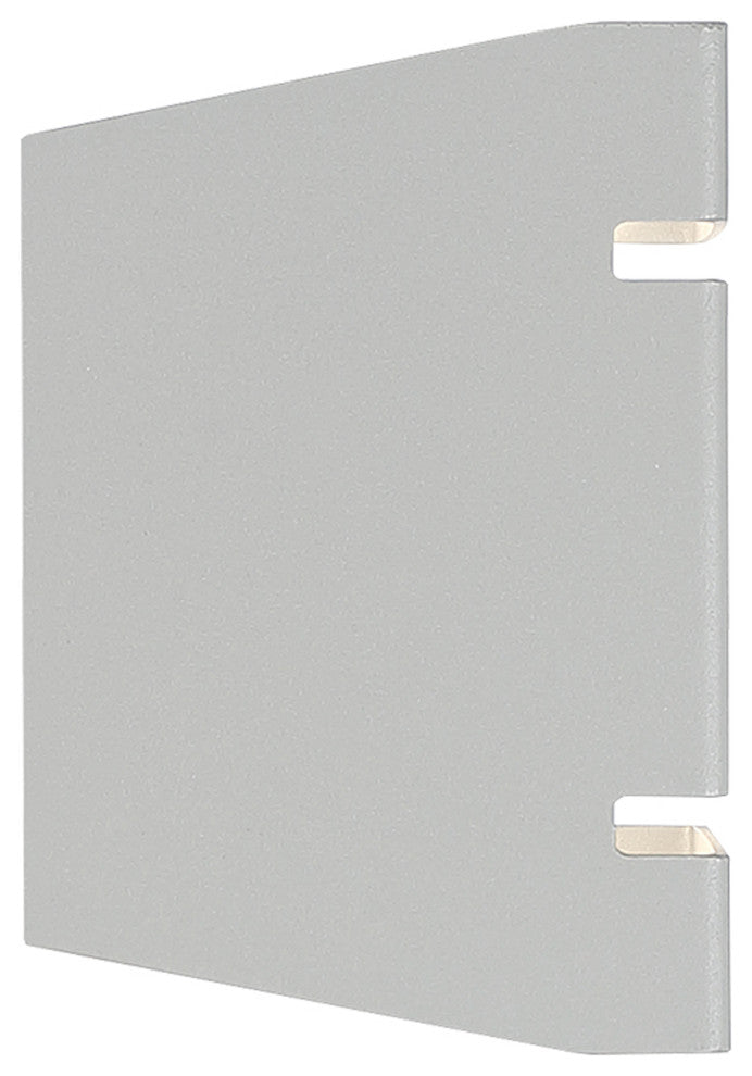 La Vida Bi-Directional Wide Outdoor LED Wall Mount, Satin