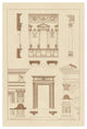 "Window in Dodge's Palace, Palazzo Vecchio, Santa Croce" Paper Art, 42"x62"