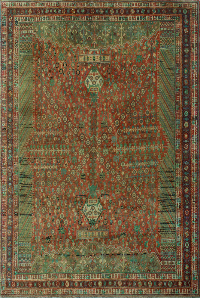 Semi-Antique Ruben Rust Rug