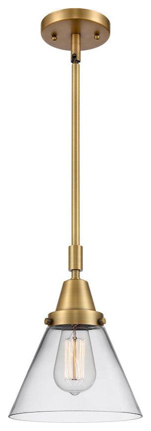 INNOVATIONS LIGHTING 447-1S-BB-G42 Large Cone Mini Pendant