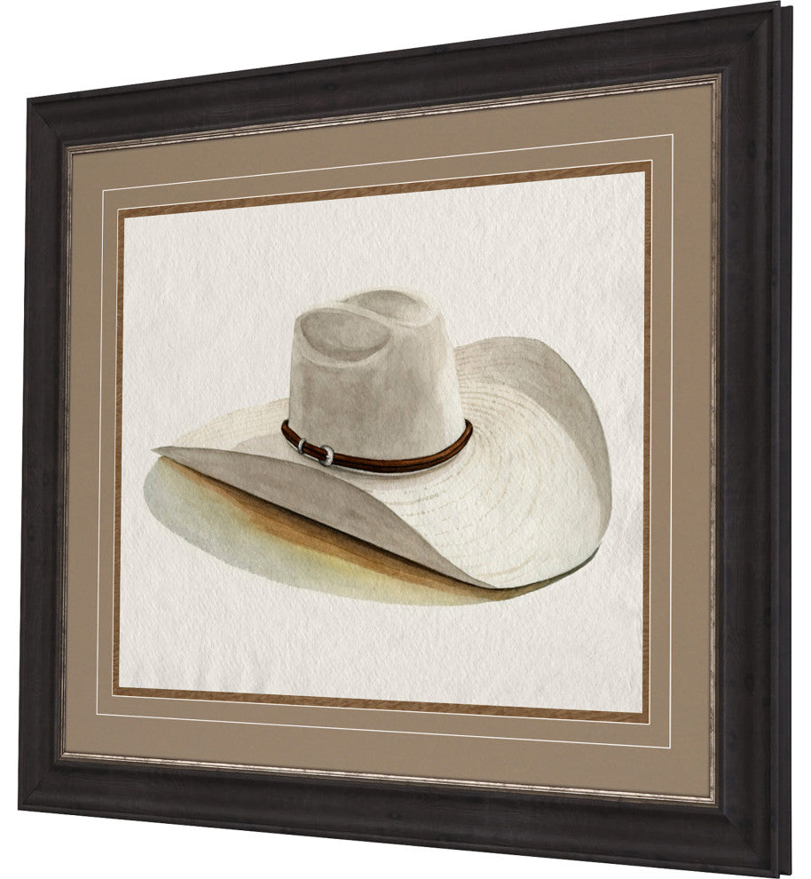 Cowboy Hat II Framed Art