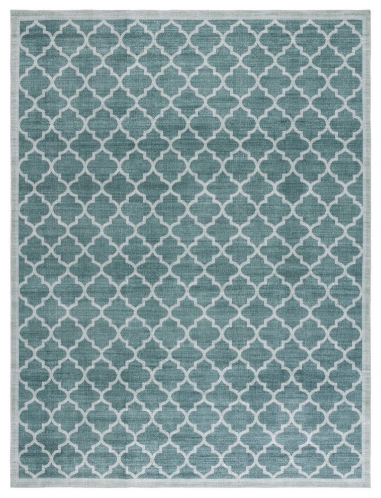 Safavieh Arizona Machine-Washable Collection ARZ172 Rug, Green, 9'x12'