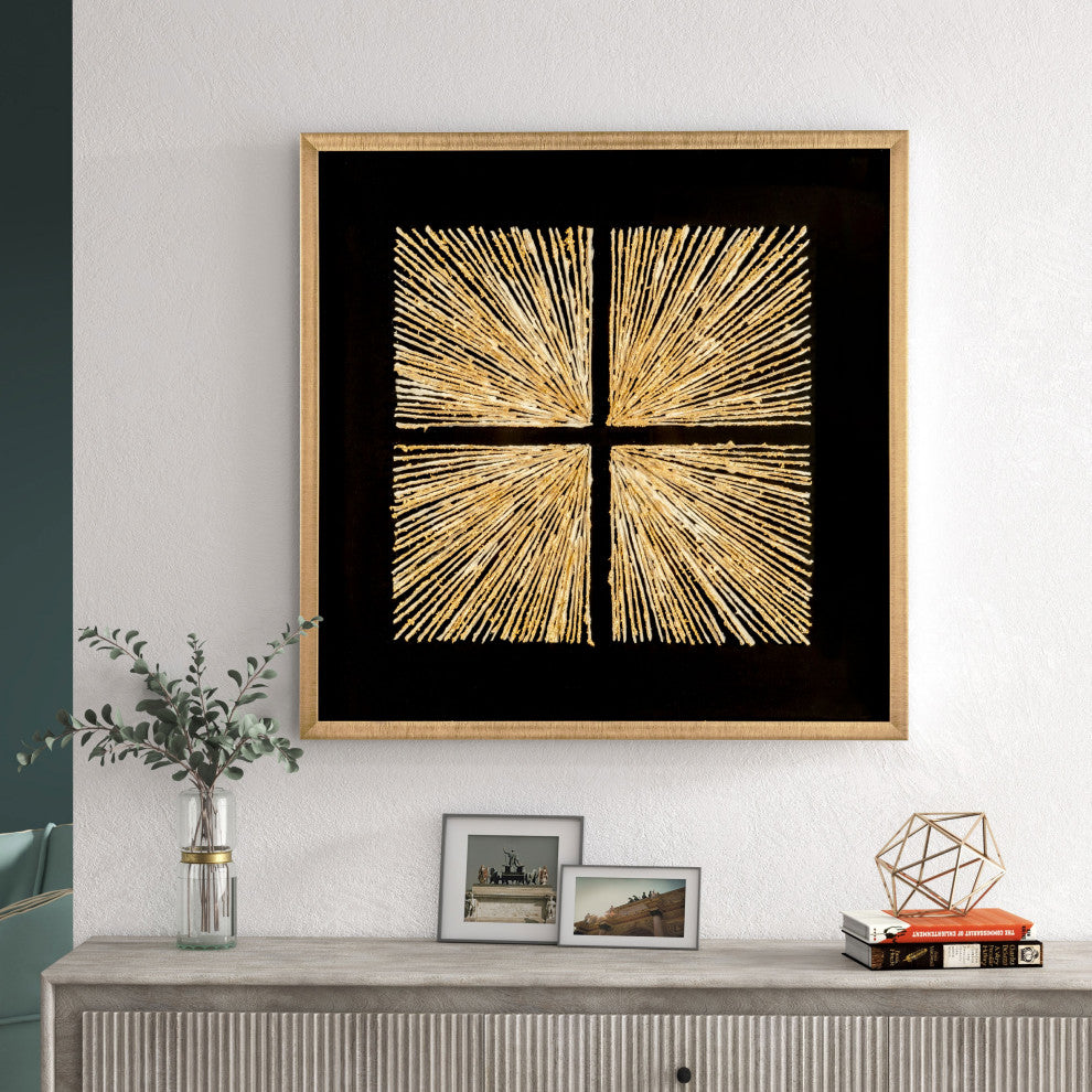 Vinya, 36"x36" Shadow Box