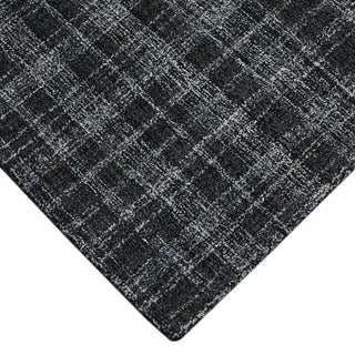 Laurel Turlen Area Rug, Dark Gray, 7'6" x 9'6", Plaid