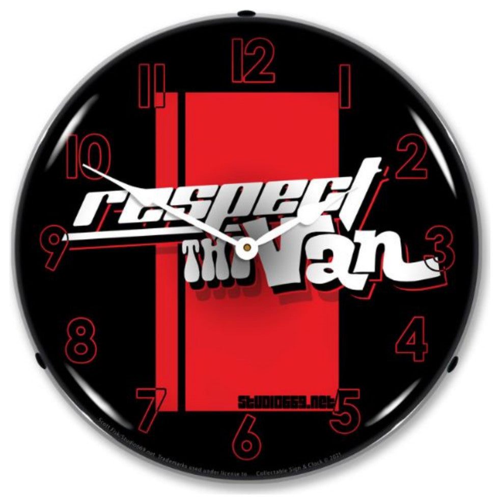 SF21011185 Respect the Van Clock