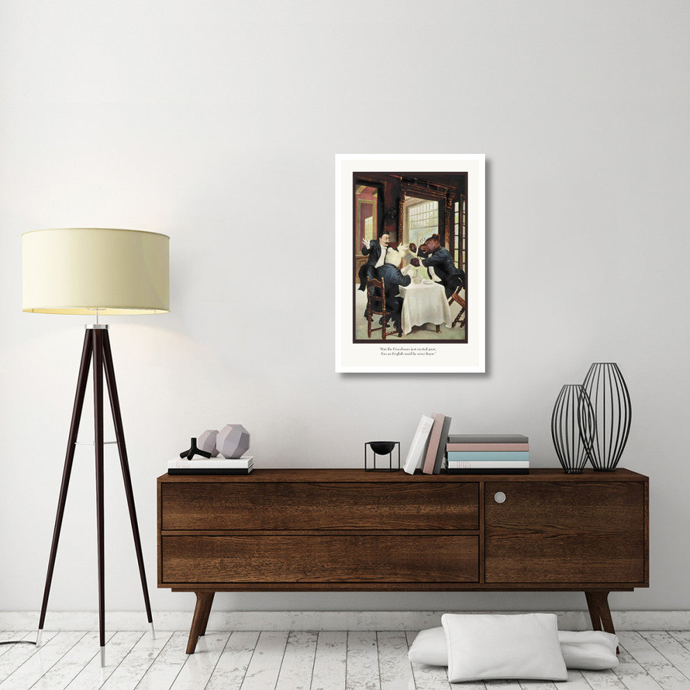 "Teddy Roosevelt's Bears: The Frenchman" Paper Print by R.K. Culver, 26"x38"