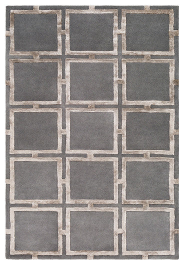 Surya Skyline SKL-2027 8'x10' Rug, Charcoal/Camel
