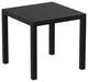 Air Square Dining Set With 4 Chairs Black