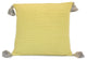 Ella Square Pillow, Citrus and Natural