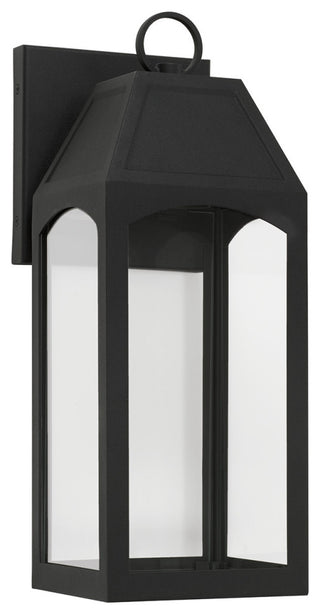Capital Lighting 946311-GL Burton 17" Tall Outdoor Wall Sconce - Black