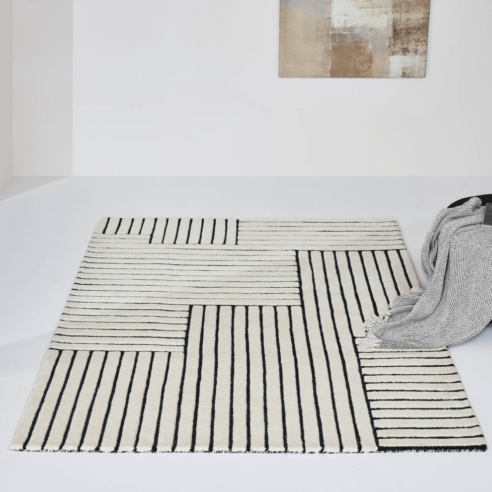 Arctica 7'10" X 10'2" Ft Hand Tufted Indoor Rug