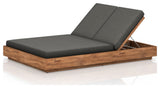 Kinta Outdoor Double Chaise Lounge-Chrcl